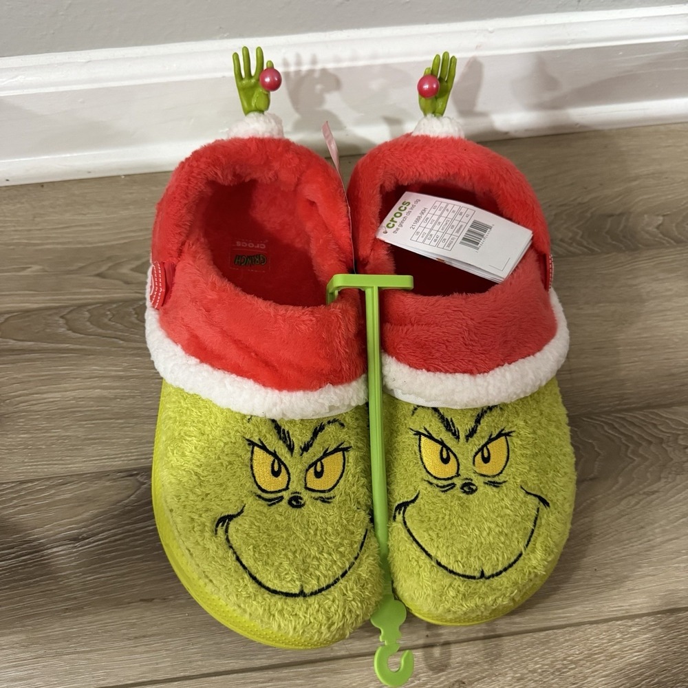 Crocs‎ The Grinch Lined Clog 2025 Men's Size 11 Christmas